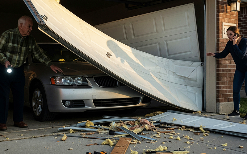 24/7 Emergency Garage Door Repair in Dearborn Heights MI — cable and sensor issues